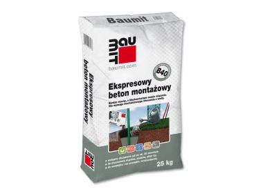 Zdjęcie: Ekspresowy beton montażowy B40, 25 kg BAUMIT