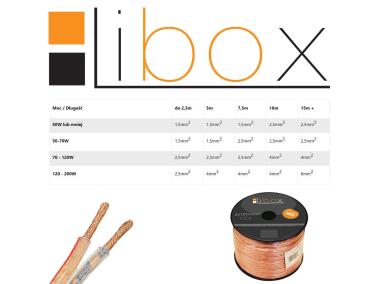 Zdjęcie: Kabel głośnikowy CCA 2x1,00 LB0007 LIBOX