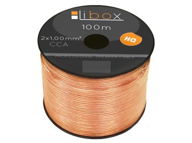 Zdjęcie: Kabel głośnikowy CCA 2x1,00 LB0007 LIBOX