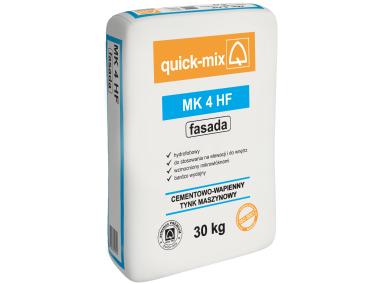 Zdjęcie: Tynk cementowo-wapienny MK 4 HF fasada 30 kg QUICK-MIX