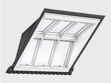 Zdjęcie: Kołnierz bliźniaczy lukarna dla 2x2 EBW MK06 2022BK VELUX