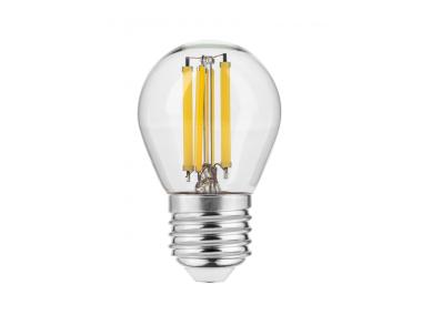 Zdjęcie: Żarówka LED, Filament, G45, 2700K, E27, 5,8W, 640lm, 50mA GTV