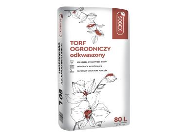 Zdjęcie: Torf ogrodniczy odkwaszony 80 L mono SOBEX