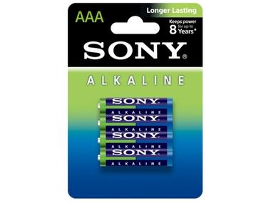 Zdjęcie: Baterie alkaiczne R3 AAA - 4 szt. SONY