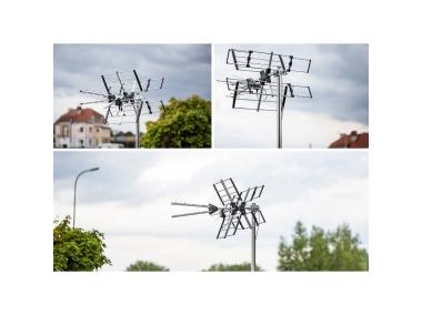 Zdjęcie: Antena kierunkowa pasywna H/V VHF UHF VA0084 Combo VAYOX