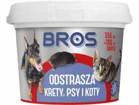 Preparat odstraszający krety psy i koty 350 ml BROS