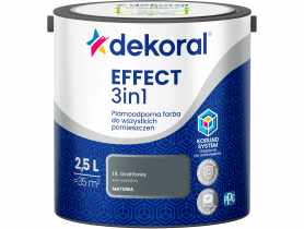 Farba plamoodporna Effect grafitowy 2,5 L DEKORAL