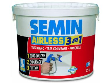 Zdjęcie: Gładź szpachlowa Airless 3w1 - 25 kg SEMIN