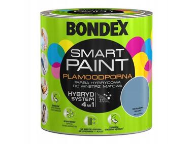 Zdjęcie: Farba plamoodporna niebiańska miłość 2,5 L BONDEX SMART PAINT