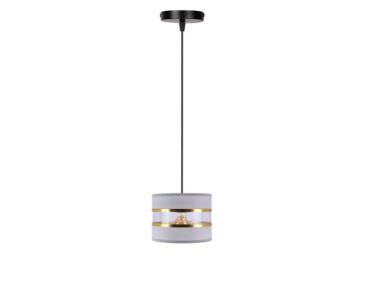 Zdjęcie: Lampa wisząca czarny 1x40W E27 abażur czarny, złoty CANDELLUX