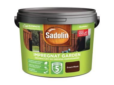 Zdjęcie: Impregnat do drewna Garden 9 L orzech włoski SADOLIN