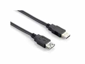 Kabel USB A wtyk - USB A gniazdo 1,8 m VA0235-1,8 (LB0015) VAYOX