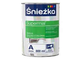 Emalia Supermal BazaA biały 0,8L ŚNIEŻKA