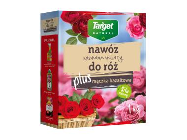 Zdjęcie: Nawóz do róż z mączką bazaltową Zadbane kwiaty 1 kg TARGET