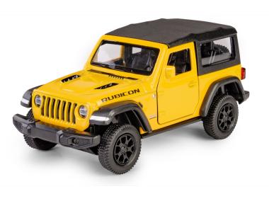 Zdjęcie: Model metalowy 5 Jeep Wrangler Rubicon 2021 Soft Top 553060St yellow RMZ