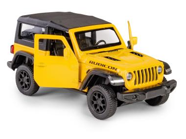 Zdjęcie: Model metalowy 5 Jeep Wrangler Rubicon 2021 Soft Top 553060St yellow RMZ