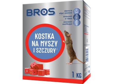Zdjęcie: Kostka na myszy i szczury 1 kg BROS