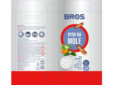 Zdjęcie: Dysk na mole kwiat pomarańczy BROS