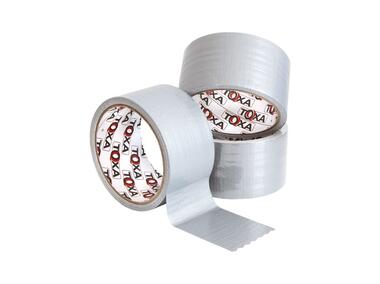 Zdjęcie: Taśma samoprzylepna tekstylna do izolacji duct tape 48x25 WKRĘT-MET