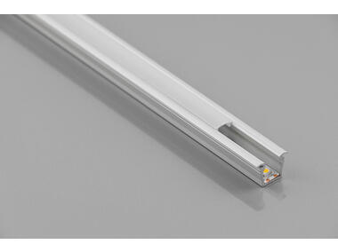 Zdjęcie: Profil LED Glax srebrny mikro wpuszczany 200 cm GTV