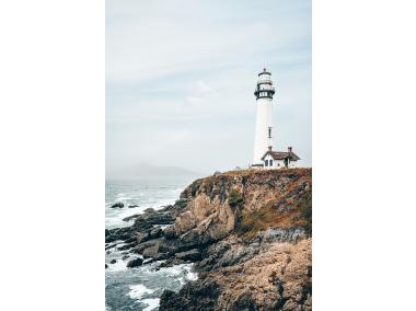 Zdjęcie: Obraz Glasspik 50x70 cm Lighthouse STYLER
