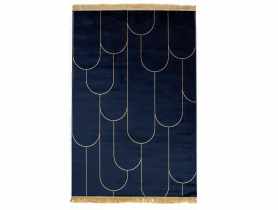 Dywan teheran modern navy berber 120x170 cm INDAVO