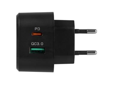 Zdjęcie: Ładowarka sieciowa USB Quick Charge 3.0 + PD 20W premium line VA0001 VAYOX