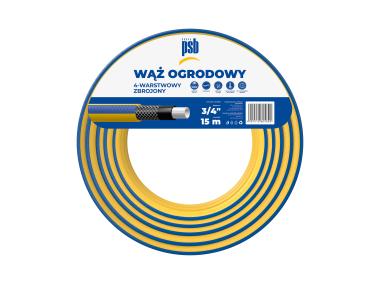 Zdjęcie: Wąż ogrodowy 4 warstwowy 3/4 - 25 m PSB