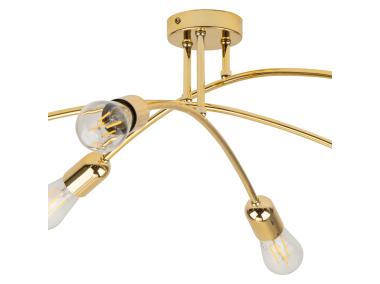 Zdjęcie: Lampa wisząca Helix 6 x E27 złota 4699 TK LIGHTING