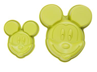 Zdjęcie: Forma silikonowa Mickey zielona 2 szt. DISNEY