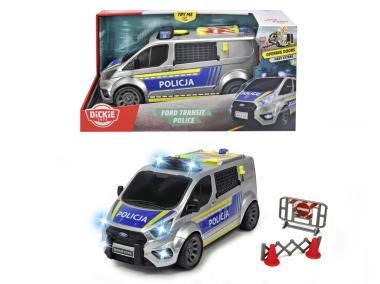 Zdjęcie: SOS Policja Ford Transit, 28 cm DICKIE