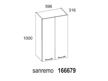 Zdjęcie: Szafka wisząca Modo 60 cm sanremo D4702 ELITA