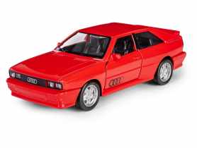 Model metalowy 5 Audi Quattro Coupe 1980-1991 czerwony RMZ