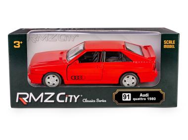 Zdjęcie: Model metalowy 5 Audi Quattro Coupe 1980-1991 czerwony RMZ