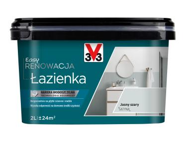 Zdjęcie: Farba renowacyjna Easy Renowacja Łazienka jasny szary 2 L V33