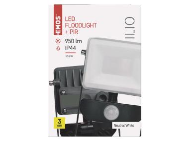 Zdjęcie: Naświetlacz LED Ilio z czujnikiem PIR 10,5W EMOS