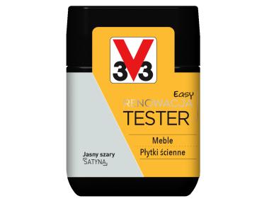 Zdjęcie: Tester farba renowacyjna Easy Renowacja jasny szary 0,075 L V33