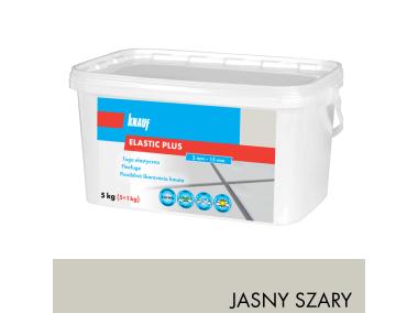 Zdjęcie: Fuga elastyczna Elastic Plus 5 kg jasny szary KNAUF