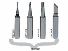 Grot miedziany 1,6 mm do ded7541 i ded7542 -  2 szt. DEDRA