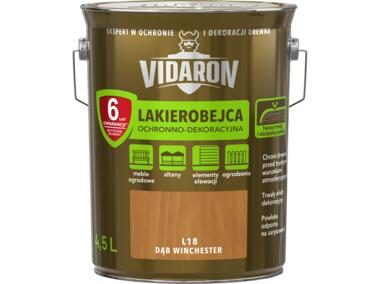Zdjęcie: Lakierobejca ochronno-dekoracyjna dąb winchester L18 4,5 L VIDARON