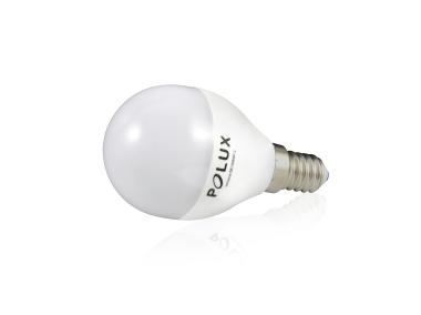 Zdjęcie: Żarówka LED G45 E14  6,3 W 560 lm pc+aluminium POLUX