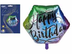 Balon foliowy Happy Birthday LGP art. 22179 DECOR
