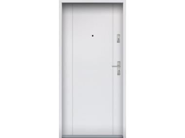 Zdjęcie: Drzwi wejściowe do mieszkań Bastion A-34 Biały 80 cm lewe ODO KR CENTER
