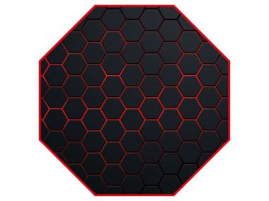 Zdjęcie: Mata pod krzesło/fotel Hexagon 110x110 cm TS INTERIOR