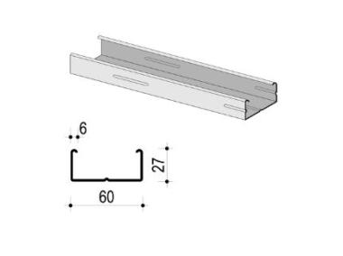 Zdjęcie: Profil CD C5 60x27x0,6 3000 mm 12/180 KNAUF