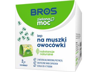 Zdjęcie: Lep na muszki owocówki Zielona Moc 2 szt. BROS