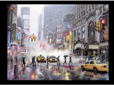 Zdjęcie: Obraz Canvas 85x113 cm St549 Ny Street STYLER