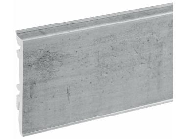 Zdjęcie: Listwa przypodłogowa PVC Masterline 1,3x8 cm, 2,2 m Greystone Mat CEZAR