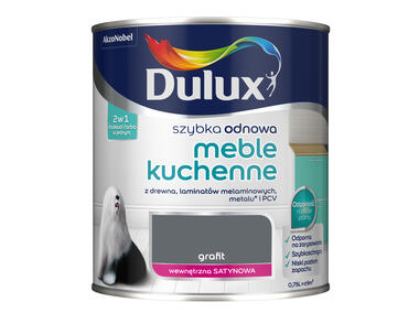 Zdjęcie: Farba Szybka Odnowa Meble kuchenne 2,5 L grafit DULUX