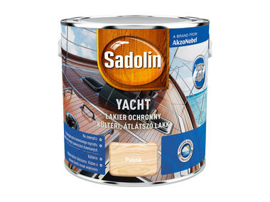 Zdjęcie: Lakier zewnętrzny do drewna Yacht 2,5 L połysk SADOLIN